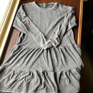 Wild Fable Charcoal Sweater Dress Size Large